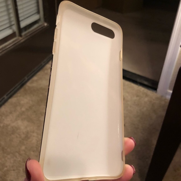 Black marble iPhone 7/8 plus phone case - Picture 2 of 2